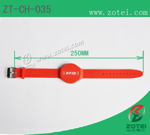 RFID Soft PVC wristband tag_ZT_CH_035_